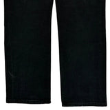 Levis 513 Jeans - 34W 30L Black Cotton
