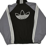 Adidas Jacket - Large Black Polyester