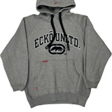 Ecko Unltd Spellout Hoodie - Large Gray Cotton