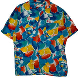 Islander Floral Hawaiian Shirt - Medium Multicoloured Viscose
