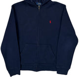 Age 14-16 Polo By Ralph Lauren Hoodie - Large Navy Cotton