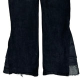 True Religion Flared Jeans - 33W US 8 Black Cotton