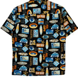 Surf Rider E&K Hawaiian Shirt - Medium Multicoloured Cotton
