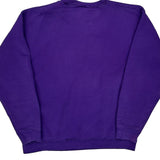 Washington Huskies Pro Layer College Sweatshirt - Large Purple Cotton