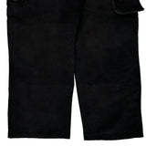 Dakota Grizzly Cargo Trousers - 34W 32L Black Cotton