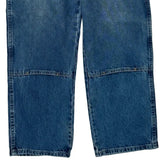 Dickies Double Knee Carpenter Jeans - 34W 30L Blue Cotton