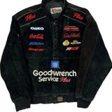Goodwrench Service Plus Chase Authentics Nascar Varsity Jacket - XL Black Cotton