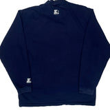 Carolina Starter College Long Sleeve T-Shirt - Large Navy Cotton