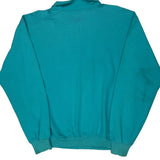 Patagonia Collared Sweatshirt - Large Blue Cotton