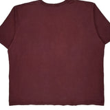 Carhartt Tall T-Shirt - 2XL Burgundy Cotton