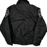 Flight National Patrol Bomber Jacket - XL Black Nylon
