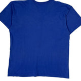 Nike T-Shirt - Large Blue Cotton