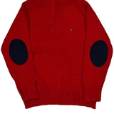 Age 5 Tommy Hilfiger 1/4 Zip - Small Red Cotton