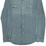 Polo By Ralph Lauren Shirt - Medium Blue Cotton