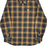 Carhartt Checked Flannel Shirt - XL Brown Cotton