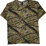 Realtree Camo T-Shirt - Medium Camo Cotton Blend