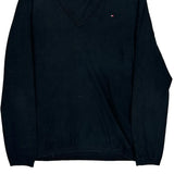 Tommy Hilfiger Jumper - Large Black Cotton