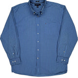 Tommy Hilfiger Checked Shirt - XL Blue Cotton