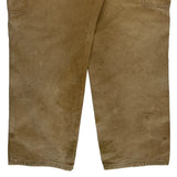 Carhartt Double Knee Carpenter Pants - 36W 30L Brown Cotton