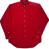 Blake Ralph Lauren Shirt - Medium Red Cotton