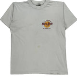 25Th Anniversary Hard Rock Cafe Graphic T-Shirt - Small White Cotton