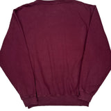 Polo By Ralph Lauren Sweatshirt - Large Burgundy Cotton Blend