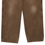 Dickies Carpenter Pants - 33W 34L Brown Cotton