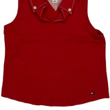 Age 6 Tommy Hilfiger Sweater Vest - XS Red Cotton