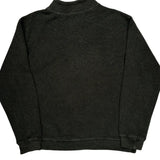 Woolrich 1/4 Zip - XL Black Wool Blend