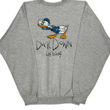 Donald Duck Disney Cartoon Sweatshirt - Medium Grey Cotton