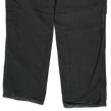 Carhartt Double Knee Carpenter Trousers - 32W 30L Black Cotton