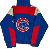 Chicago Cubs Starter Graphic Windbreaker - Large Blue Nylon