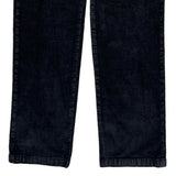 Tommy Hilfiger Cord Trousers - 30″ Waist Black Cotton