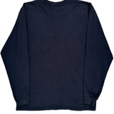 Carhartt Long Sleeve T-Shirt - Medium Navy Cotton