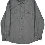 Wrangler Denim Shirt - Medium Grey Cotton