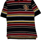 Ecko Unltd Striped Polo Shirt - Large Multicoloured Cotton