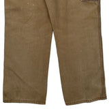 Dickies Carpenter Trousers - 32W 30L Brown Cotton