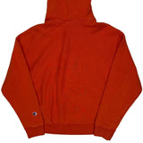 Reverse Weave Champion Hoodie - Medium Orange Cotton Blend