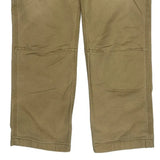 Carhartt Carpenter Trousers - 34W 30L Beige Cotton