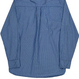 Tommy Hilfiger Checked Shirt - Large Blue Cotton