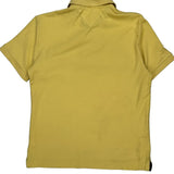 Tommy Hilfiger Slim Fit Polo Shirt - Large Yellow Cotton