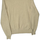 Polo By Ralph Lauren Sweater - Large Cream Cotton