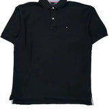 Tommy Hilfiger Polo Shirt - XL Black Cotton