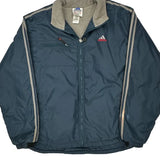 Adidas Equipment Adidas Spellout Jacket - Large Blue Nylon