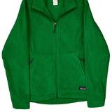 Synchilla Patagonia Fleece Jacket - Small Green Polyester