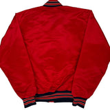 Made In USA Unbranded Varsity Jacket - Small Red Polyester