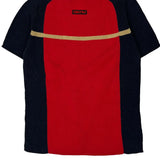 Dkny Striped Sweater - Medium Navy Cotton