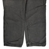 Carhartt Double Knee Carpenter Pants - 38W 32L Gray Cotton