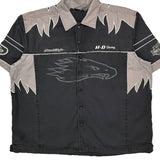 Screamin' Eagle Harley Davidson Graphic Short Sleeve Shirt - 2XL Black Cotton