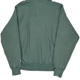 Vintage Reverse Weave Champion Hoodie - Small Green Cotton